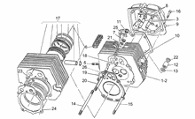 Zylinderkopf und Ventile