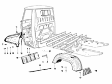 Radgehäuse - Radkotflügel