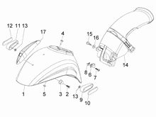 Radgehäuse - Radkotflügel