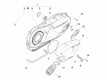 Kurbelwelledeckel - Kühlung kurbelgehäuse