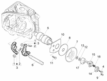 Einheit Zylinder-Kolben-Kolbenbolzen