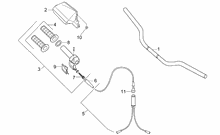 Rear headlight - Top box