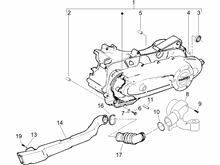 Kurbelwelledeckel - Kühlung kurbelgehäuse