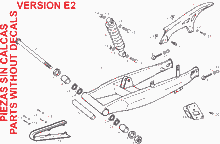 Schwinge - Stoßdämpfer