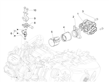 Drosselkörper - Einspritzdüse – Ansaugstutzen