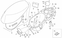 Rear headlight - Top box