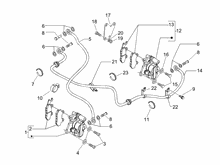 Bremschlauchen - Bremszangen