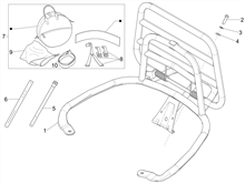 Hinterer Gepäckträger