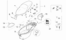 Sitz - Gepäckträger