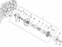 Getriebene riemenscheeiben