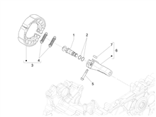 Hinterbremse - Bremsbackensatzen