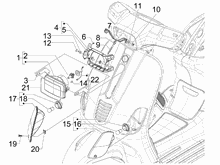 Vorderleuchten - Blinkleuchten