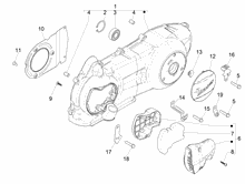 Kurbelwelledeckel - Kühlung kurbelgehäuse