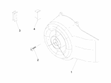 Schwungraddeckel - Ölfilter