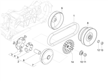 Antriebsriemenscheibe