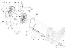 Schwungraddeckel - Ölfilter