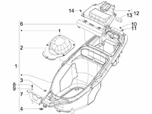 Schutzhelmgehäuse - Untersitz