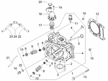 Einhait Kopf - Ventil