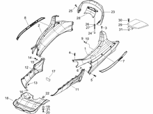 Seitenabdeckung - Spoiler