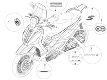 Plaketten - Verzierungen