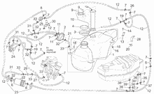 Hinterrad Scheibenbremse