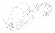 Sitz - Gepäckträger