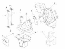 Vergaser, komplett - Ansaugstutzen