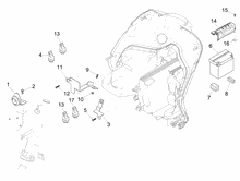 Fernschalteren - Batterie - Hupe