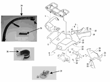 Verkleidungen vorne - Spritzschutz