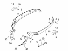Seitenabdeckung - Spoiler