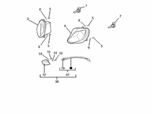 Vorderleuchten - Blinkleuchten