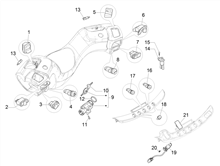Wechselschalter - Umschalter - Druckschalter - Schalter