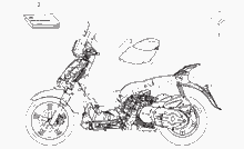 Hinterrad Scheibenbremse