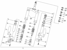 Gabel/Lenkerleitung - Steuersatz