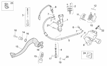 Hinterrad Scheibenbremse