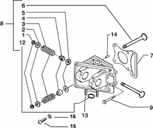 Kurbelwelle-pleuelstange-kurbelzapfen einheit