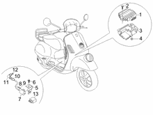 Spannungsreglerern - Elektronisches Steuergerern - Zündspule