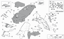 Rear headlight - Top box