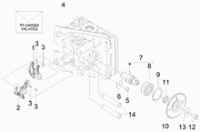Schwinghebelhalterung