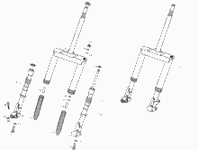 Schwinge - Stoßdämpfer