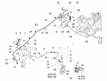 Bremschlauchen - Bremszangen