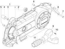 Kurbelwelledeckel - Kühlung kurbelgehäuse