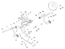Steuerpedal - Hebeln