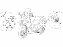 Spannungsreglerern - Elektronisches Steuergerern - Zündspule