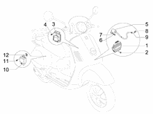 Spannungsreglerern - Elektronisches Steuergerern - Zündspule