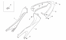 Rear headlight - Top box
