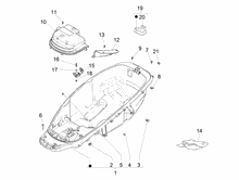 Schutzhelmgehäuse - Untersitz