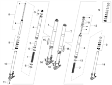 Vorderradgabel Sachs