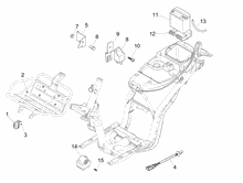 Fernschalteren - Batterie - Hupe