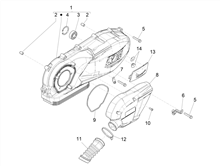 Kurbelwelledeckel - Kühlung kurbelgehäuse